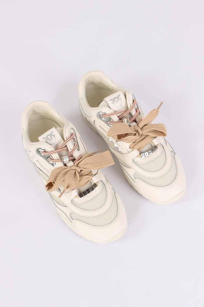 Sneakers Suede Multi Lacci Light Rose-2