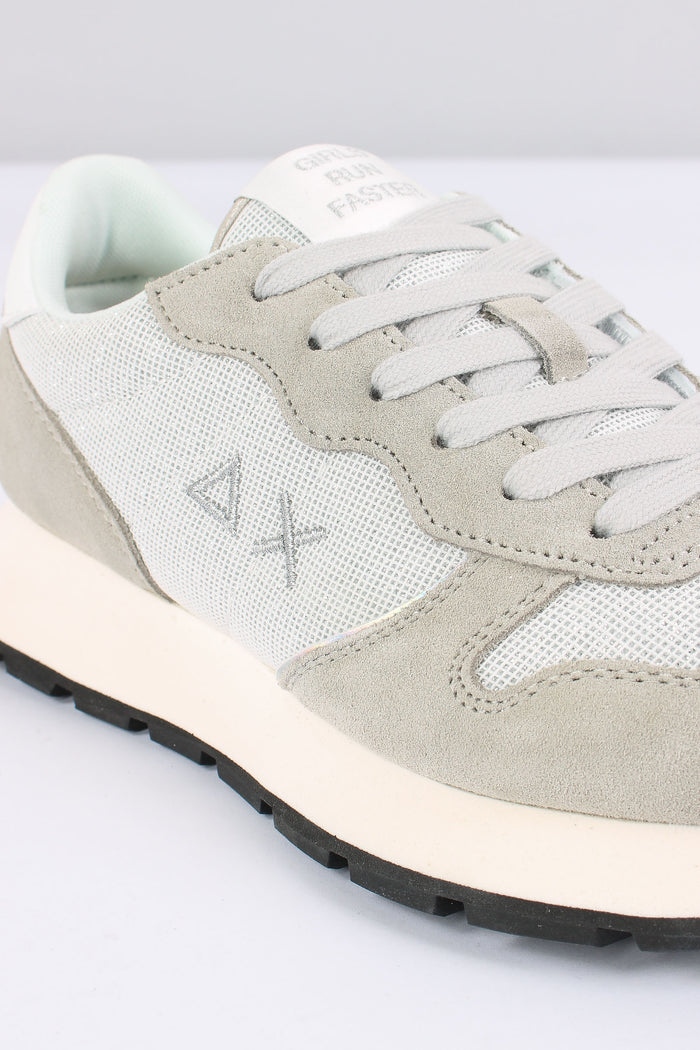 Sneakers Ally Glitter Textile Argento-8