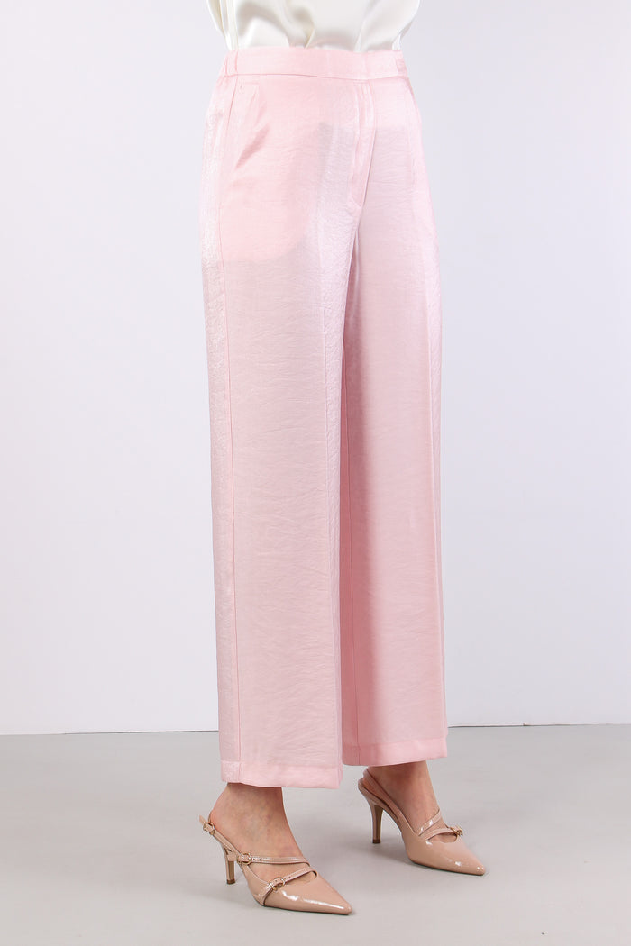 Pantalone Cropped Cangiante Rosa-6