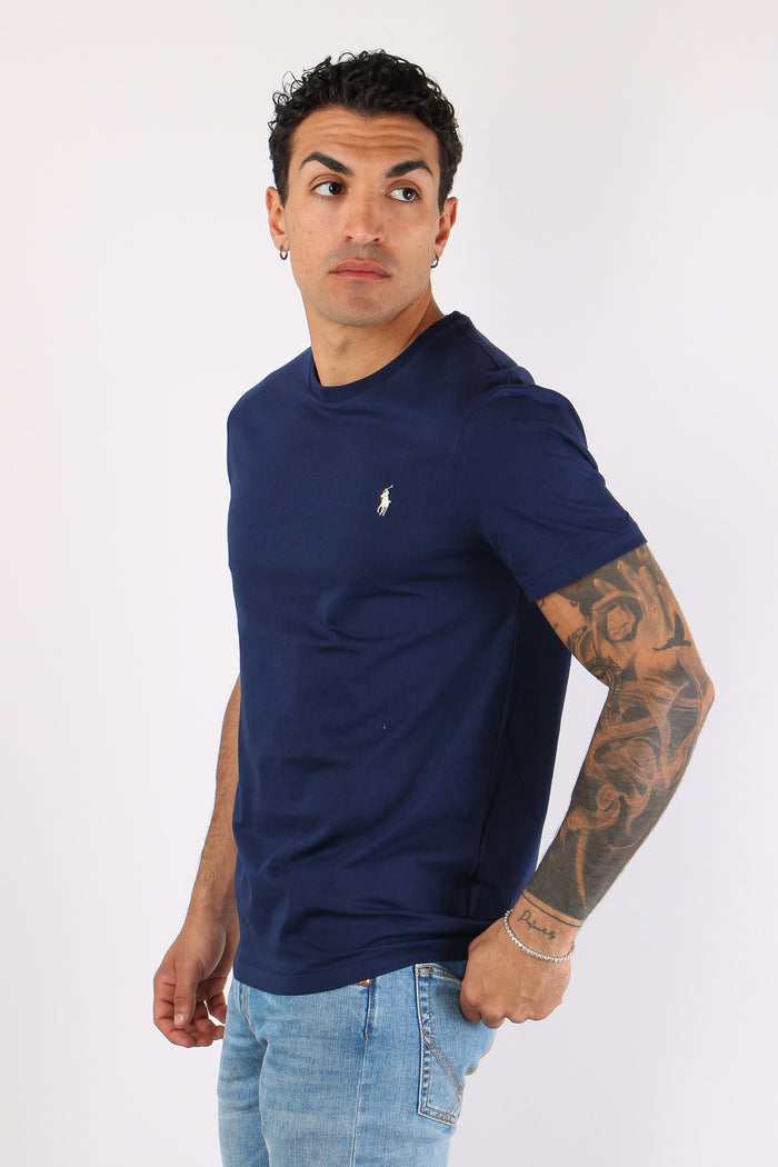 T-shirt Custom Slim Fit Newport Navy-3