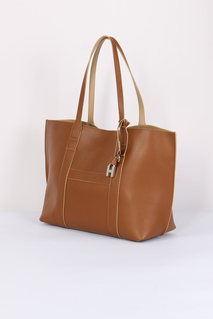 Shopping Script Media Pelle Marrone-2