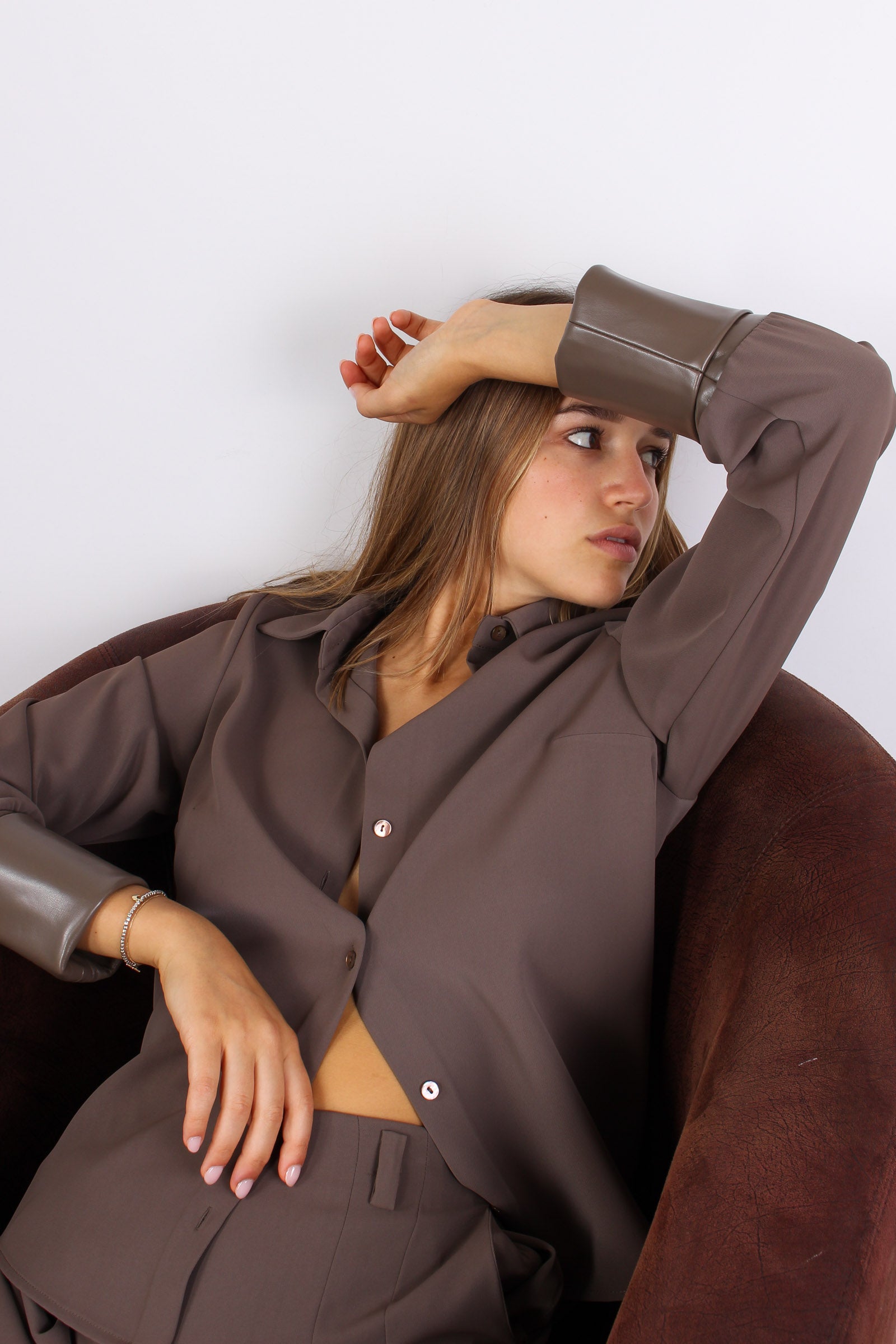 Gemelli Per Camicia Da Polso Ovali Tre Righe Acciaio - Foto 10