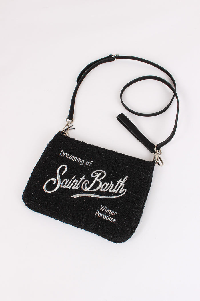 Pochette Tweed Nero-2