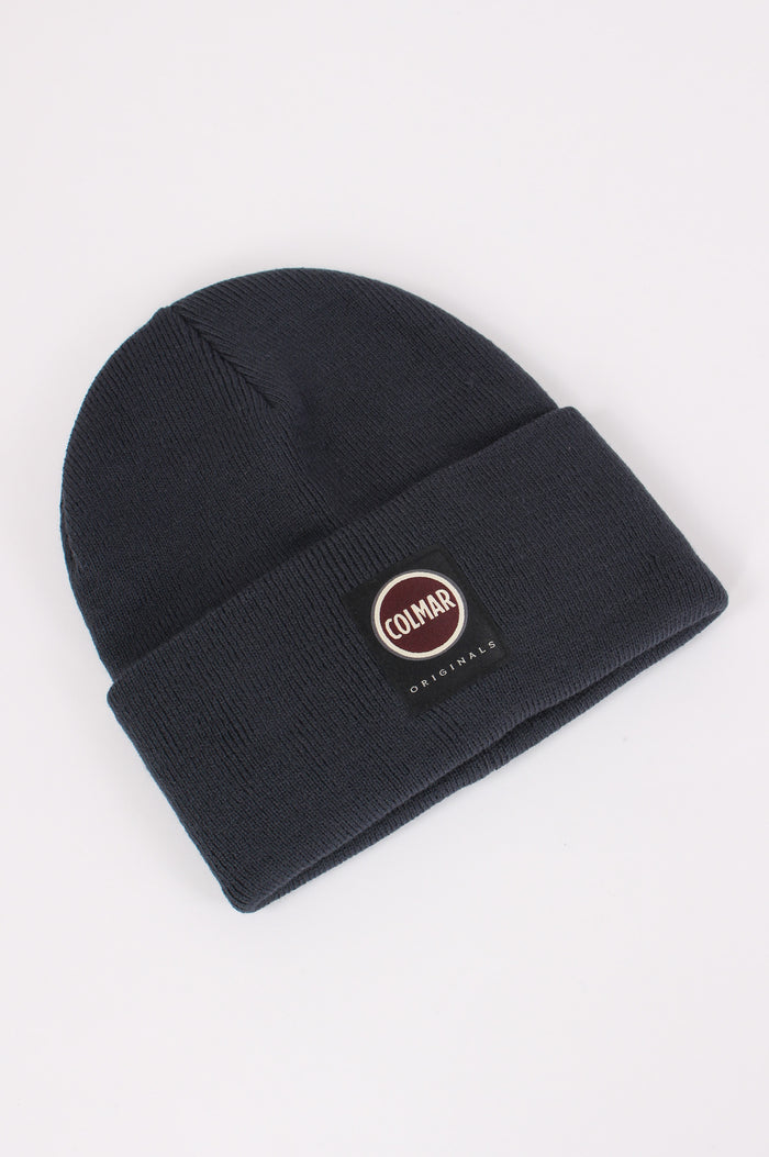 Cuffia Basica Logo Navy-3