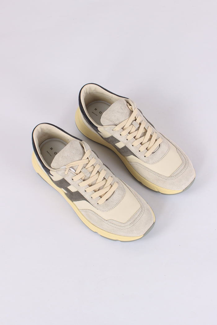 Sneakers Hyperlight Allacciato H Bianco/moro-5