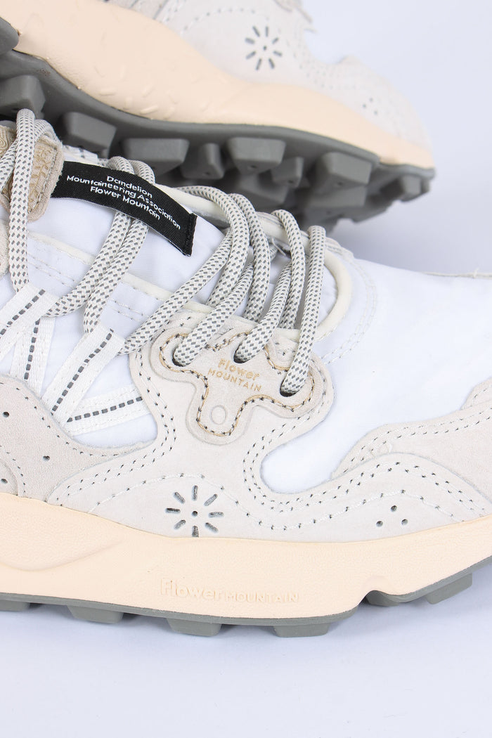 Sneakers Yamano Suede Nylon White-7