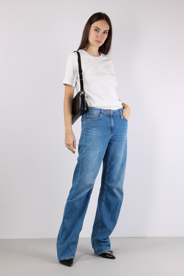 T-shirt Slim Logo Gesso