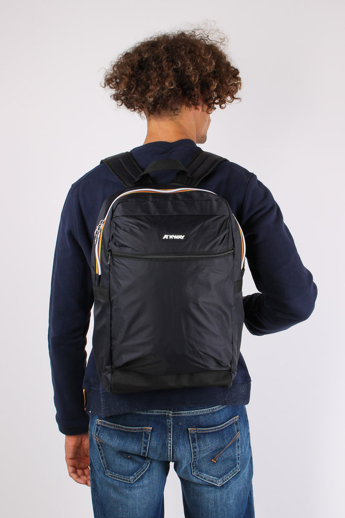 Zaino Nylon Black Pure-3