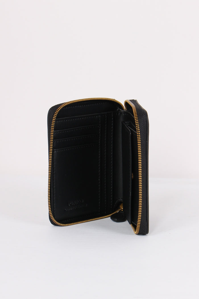 Taylorportafoglio Zip Piccol Nero/antique Gold-4