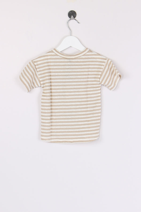 T-shirt Lino Riga Beige-2