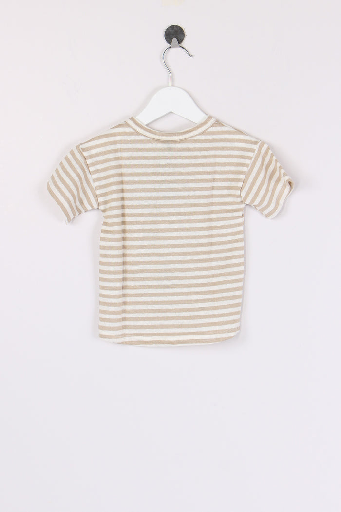 T-shirt Lino Riga Beige-2