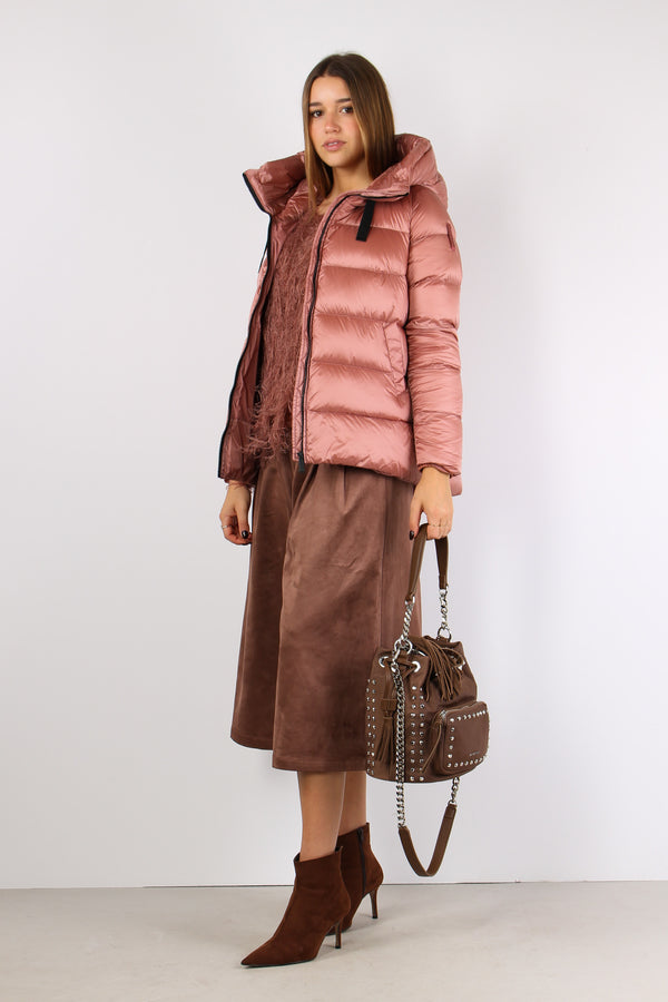 Piumino Nylon Cangiante Blush Pink