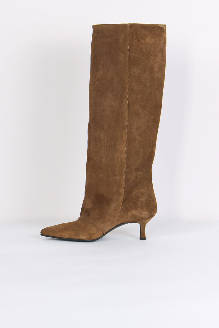 Stivale Camoscio Tacchetto Steppa-3