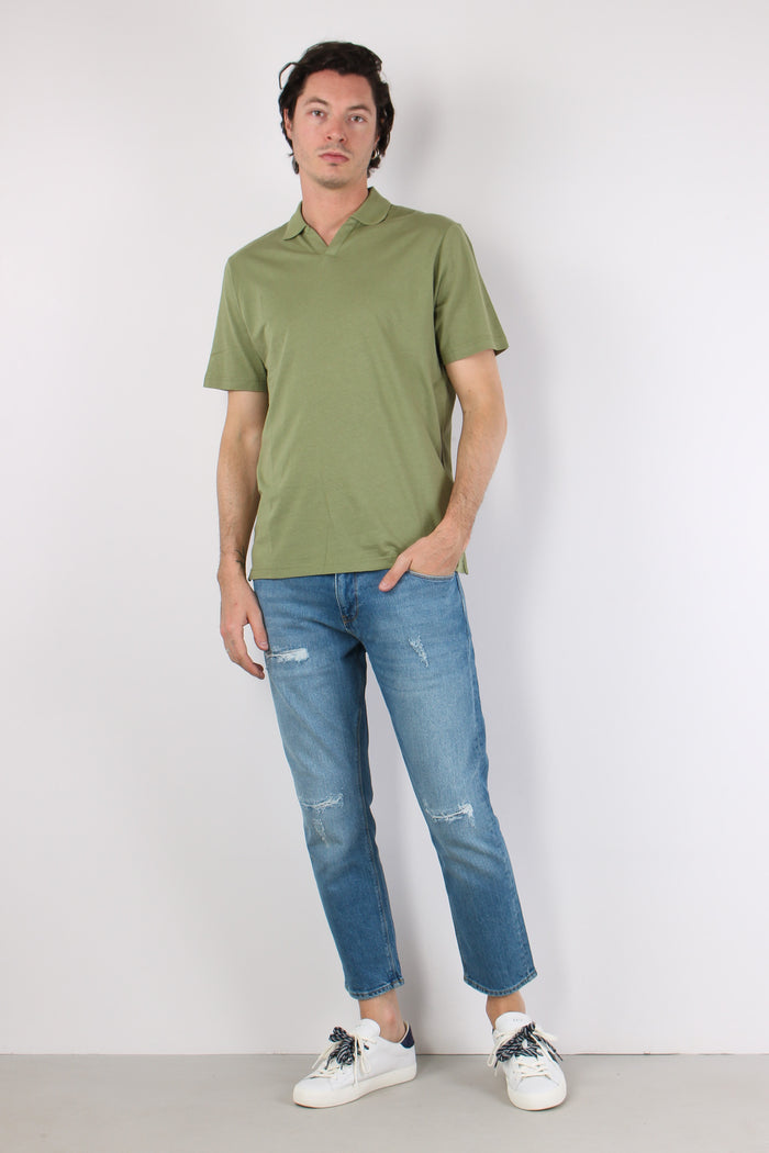 Polo Derby Cotone Cactus-3