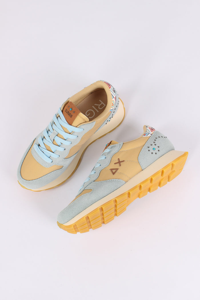 Sneakers Ally Studs Azzurro-3
