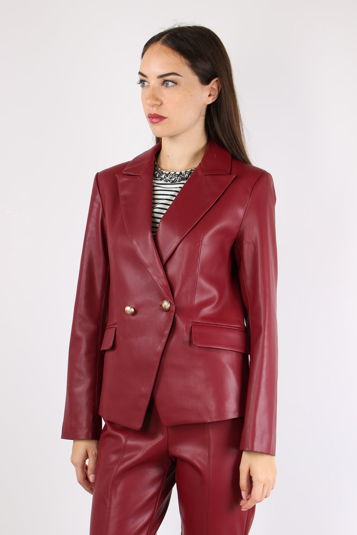 Margareta Giacca Ecopelle Bordeuax-4