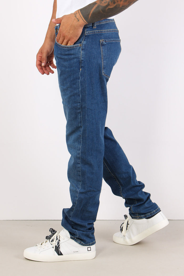 Denim Regular Denim Scuro-5