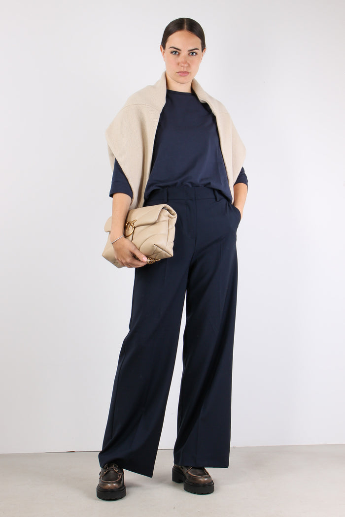 Multia Maglia Manica 3/4 Blu-5