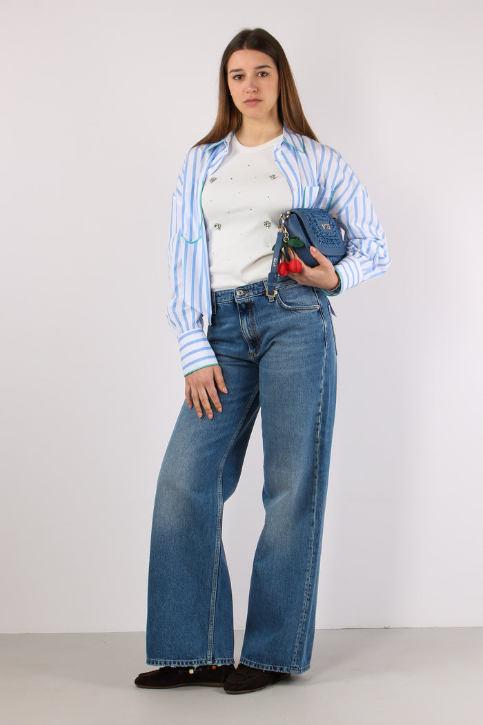 Canotta Costina Applicazioni Panna-7