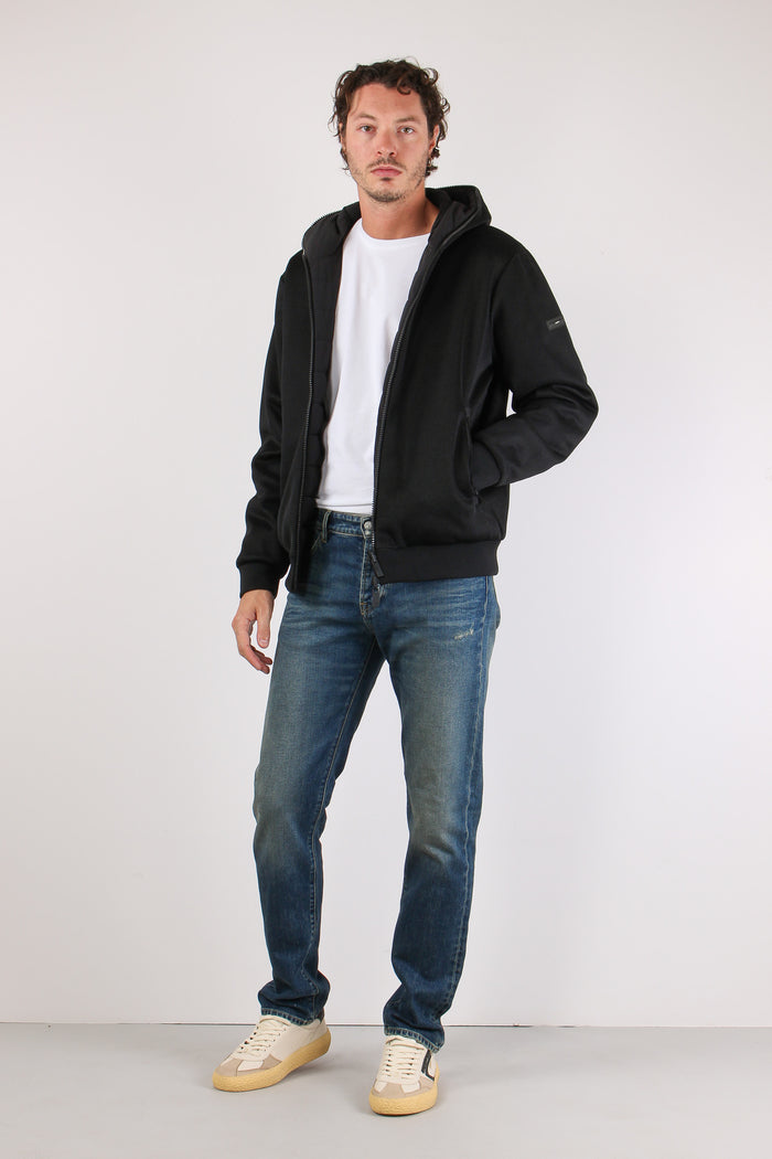 Bomber Cappuccio Black-2