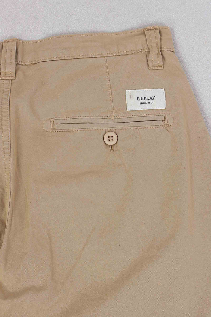Pantalone Chino Cotone Biscotto-4
