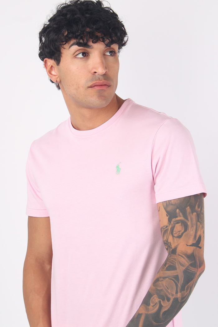 T-shirt Jersey Manica Corta Garden Pink-7