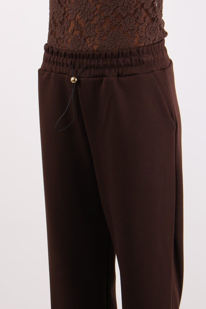Pantalone Modal Risvolto Fondo Moro-7