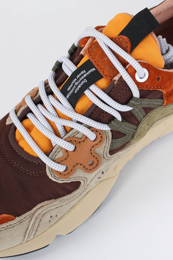 Sneakers Yamano Suede Nylon Taupe/brown-7