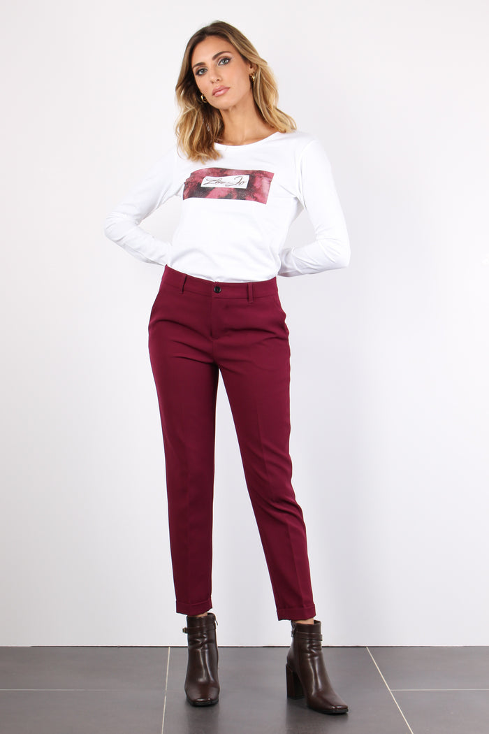 Pantalone Tessuto Tecnico Risv Wine Jet-3