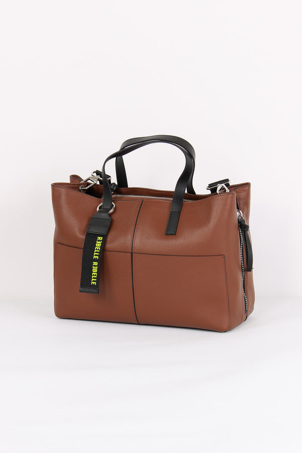Alosa Shopping 2 Manici Tasche Chocolate-2