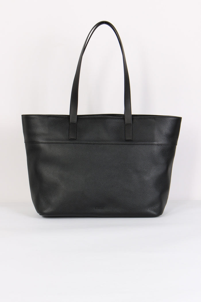 Corallina Shopping Zip Grande Black-3