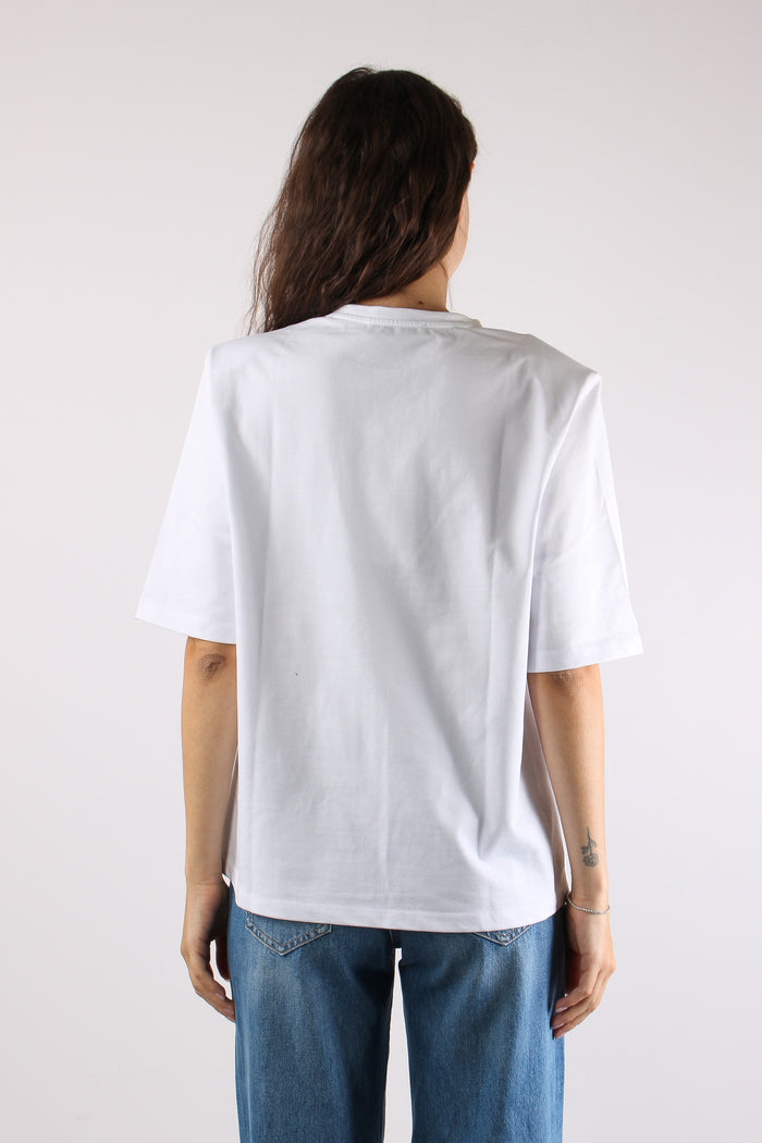 T-shirt Spalline Bianco-6