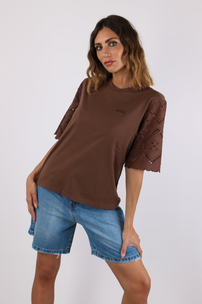 T-shirt Maniche Sangallo Moro-7