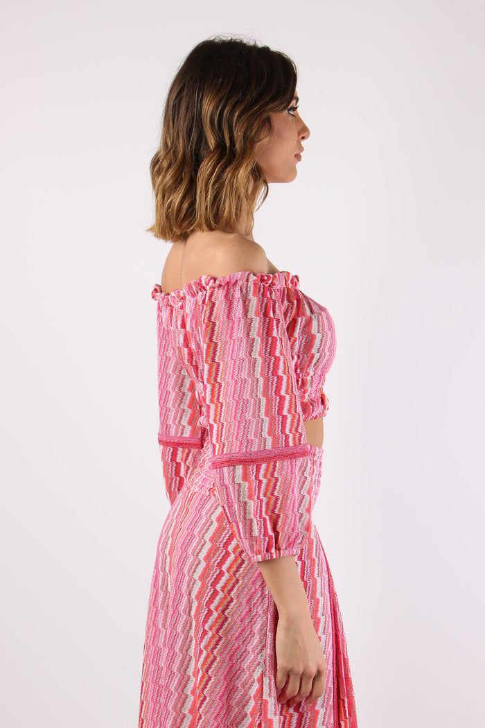 Top Balze Spalla Scesa Electric Fuxia-9
