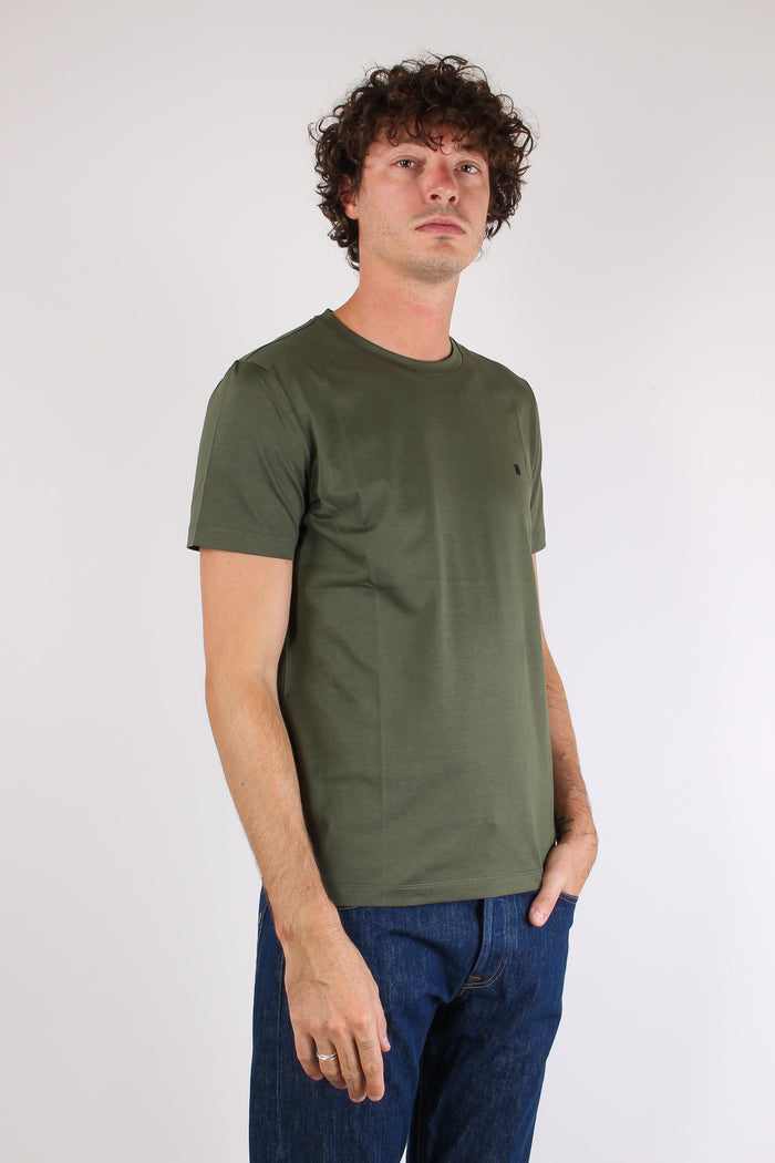 T-shirt Cotone Fiammato Bosco-6