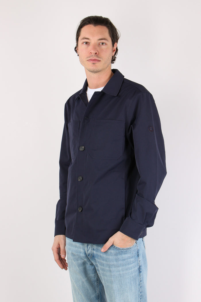 Basil Over Jacket Navy Blue-10
