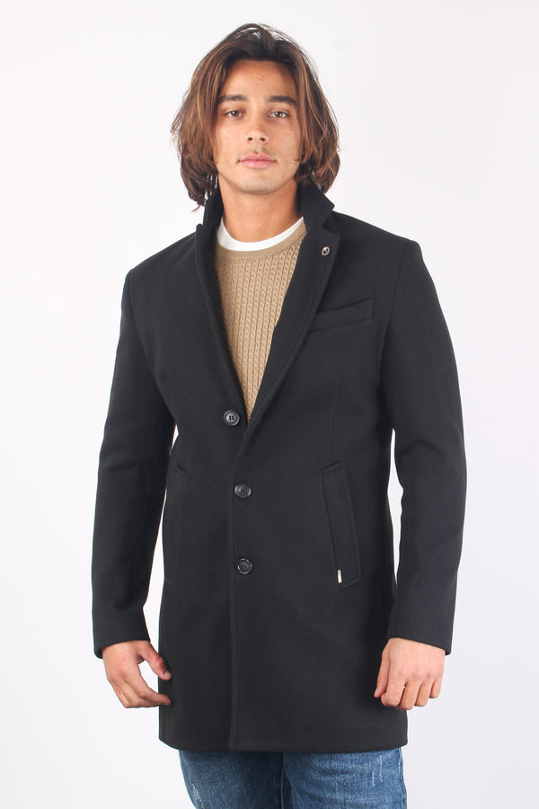 Cappotto Monopetto Black