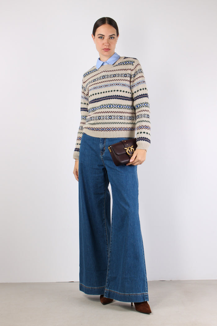 Quirite Maglia Fantasia Fairisle Work-5