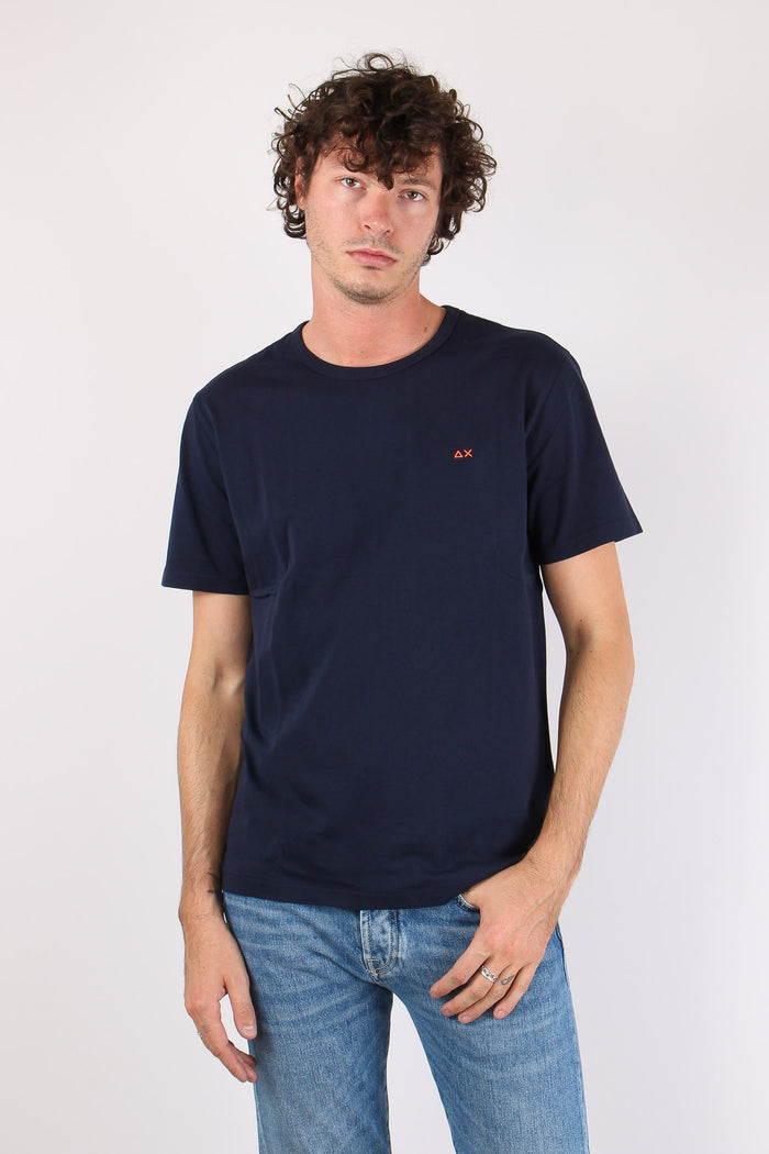 T-shirt Jersey Navy Blue