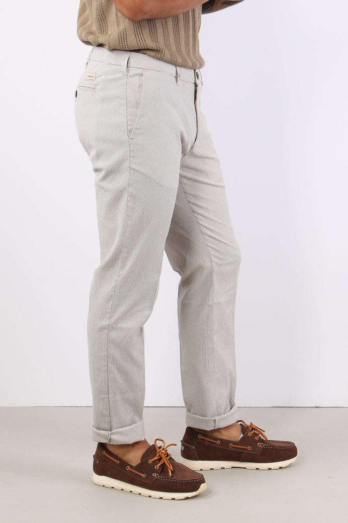Chino Slim Goffrato Tortora-3