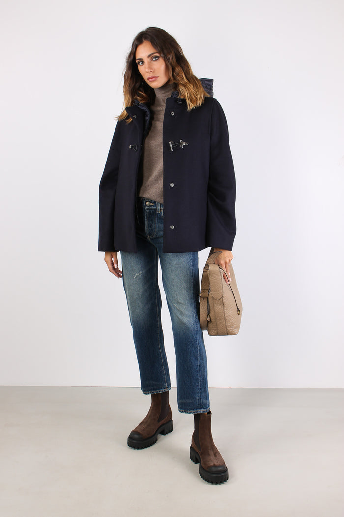Cappa Cappuccuio Nylon Blu-6