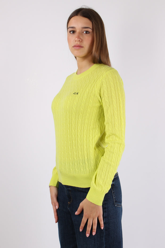 Girocollo Trecce Giallo-7