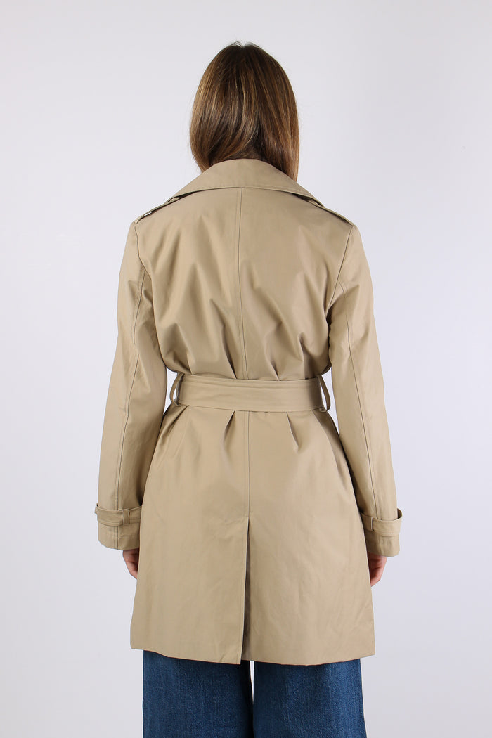 Trench Lungo Cotone Sand-6
