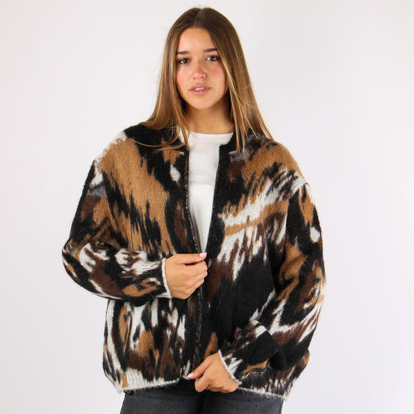 Bomber Jacquard Maculato-2