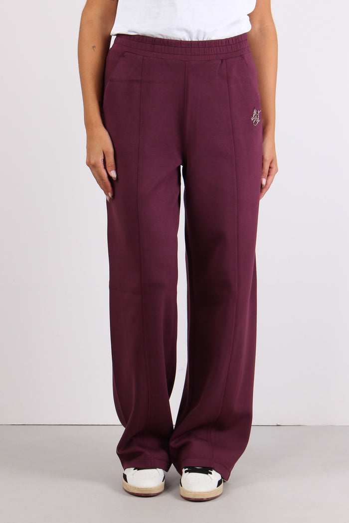 Pantalone Palazzo Scuba Red/amburgine-2