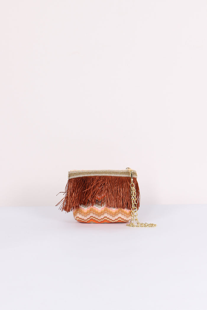 Pochette Catena Frange Terra-3