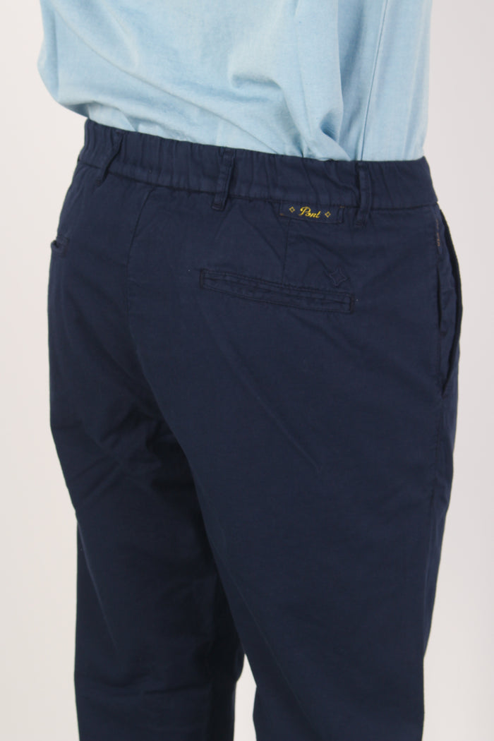 Pantalone Chino Pence Blu-7