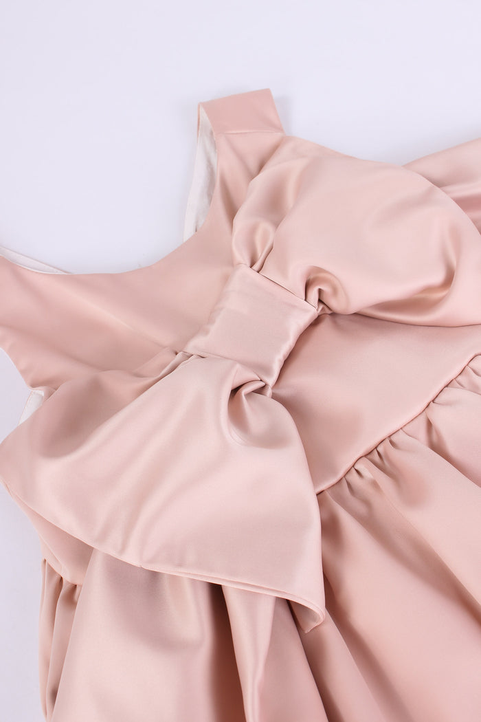 Abito Fiocco Rosa-5