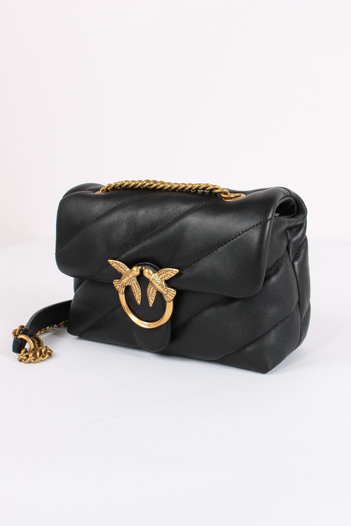 Tracollina Love Puff Nappa Nero/gold-4