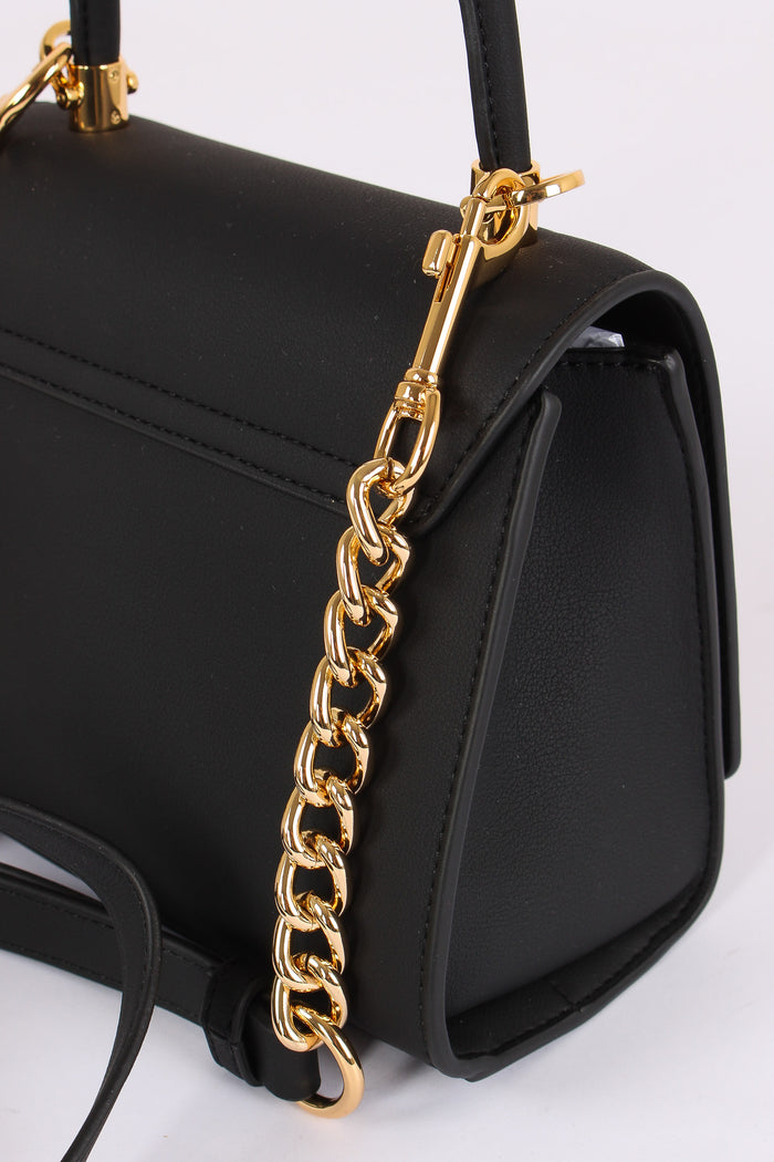 Bauletto Lettering Oro Nero-7